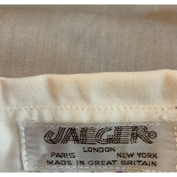 Jaeger vintage womens shirt Tan  med 38 ‘ chest 25 ‘long  laundered - Picture 6 of 6